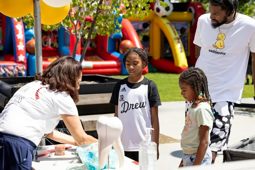 No Excuse Just Produce Foundation community outreach event